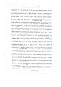 CONTRATO DE ARRENDAMIENTO Nosotros, ROBERTO ABADIE