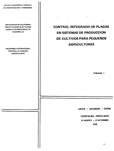 Page 1 CENTRo AGRONOMICO TROPtCAl