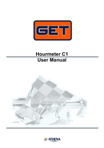 Hourmeter C1 User Manual