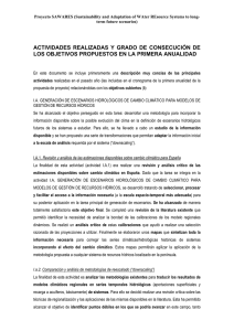 actividades realizadas y grado de consecución de los objetivos