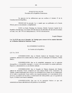 JOAQUIN BALAGUER Presidente de la Republica Dominicana En