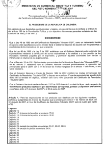 Decreto 2678 del 12 de julio de 2007