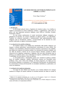 los derechos de los pueblos indígenas en américa latina