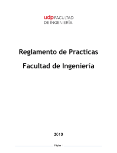 Reglamento de Practicas Facultad de Ingeniería