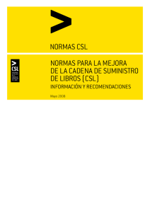normas csl - Federación de Gremios de Editores de España