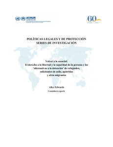 Volver a lo esencial: El derecho a la libertad y la seguridad