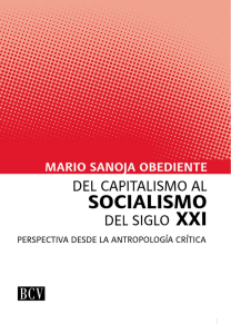 Del Capitalismo al Socialismo de siglo XXI