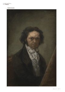 Autorretrato - Goya en El Prado