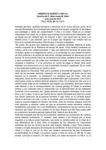 DIMARTS IX DURANT L`ANY (C) Homilia del P. Abat Josep M. Soler