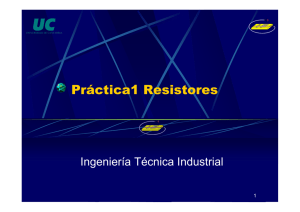 Práctica1 Resistores