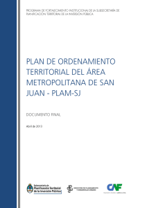 Plan de Ordenamiento Territorial del Área Metropolitana de San Juan