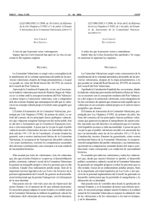 llei orgànica 1/2006 - Diari Oficial de la Comunitat Valenciana