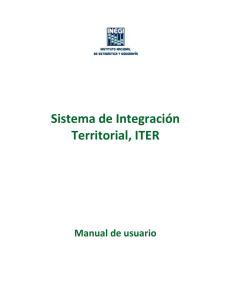Sistema de Integración Territorial, ITER