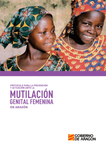 Protocolo para la prevención y actuación ante la mutilación genital