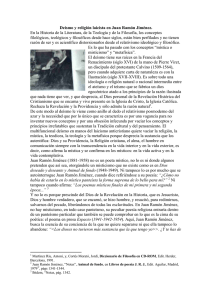 Deísmo y religión laicista en Juan Ramón Jiménez