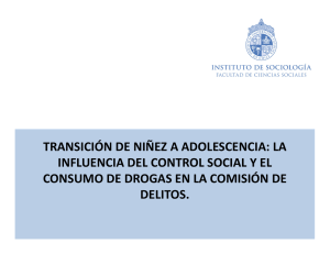 transición de niñez a adolescencia: la influencia del control social y