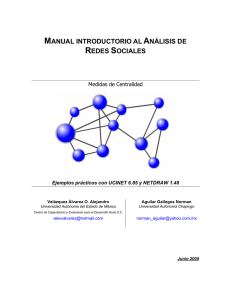 Manual Introductorio al Análisis de Redes Sociales