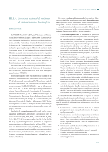 Inventario nacional de emisiones de contaminantes a la atmósfera