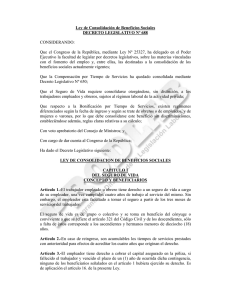 Decreto Legislativo Nº 688 - Ministerio de Trabajo y Promoción del