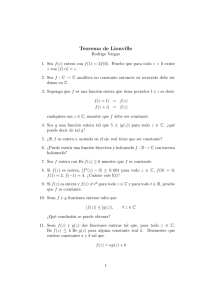 Teorema de Liouville