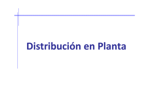 Distribución en Planta