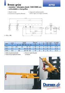 Catálogo brazos grúa enfundables KFTG