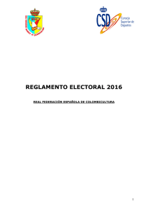 815 Reglamento Electoral (Columbicultura) C.D. 21-03-2016