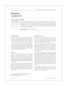 Definición - Revista Neumología Pediátrica