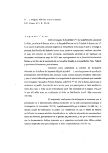 S` :, Miguel Alfredo María s/estafa SC Comp. 625, L. XLIX suprema C
