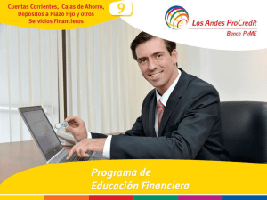 Presentación de PowerPoint - Banco Los Andes ProCredit