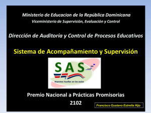 Diapositiva 1 - Ministerio de Administración Pública