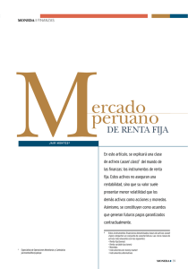 Mercado peruano de renta fija