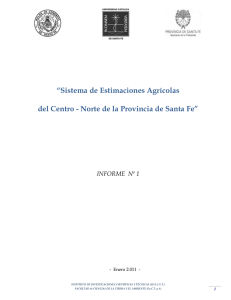 “Sistema de Estimaciones Agrícolas del Centro