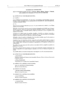 Diario Oficial de las Comunidades Europeas 11/Vol. 13 ACUERDO