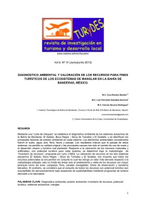 diagnostico ambiental y valoración de los recursos