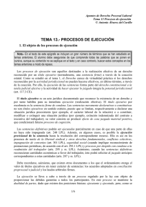 TEMA 13.- PROCESOS DE EJECUCIÓN