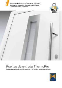 Puertas de entrada ThermoPro - Maber Puertas y Automatismos