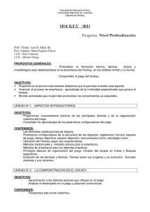 Hockey Profundizacion - FACDEF .:. Sitio Oficial de la Facultad