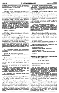 Modifican el Reglamento de Verificación Administrativa y Técnica.