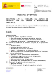 Agencia Espa&ntilde;ola de Medicamentos y Productos Sanitarios