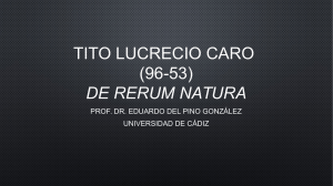 Tito Lucrecio caro (96-53) De rerum natura - Rodin