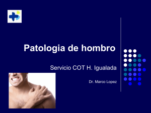 Patología de hombro - Hospital d`Igualada