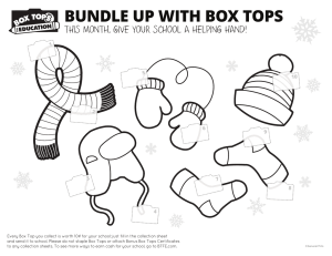 bundle up with box tops - Brockton Public Schools