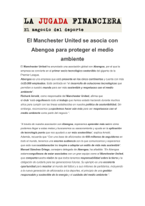El Manchester United se asocia con Abengoa para proteger el