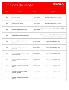 Oficinas de venta