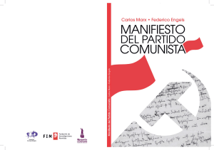 Manifiesto Comunista - Partido Comunista de España