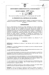 Decreto 1894 de 2012 - Comisión Nacional del Servicio Civil