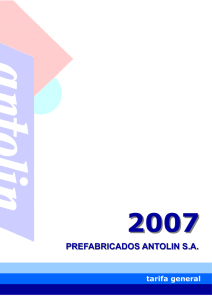 prefabricados antolin sa - Aridos y Prefabricados Antolín