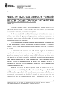 Informe 5/2005 - Gobierno de Canarias