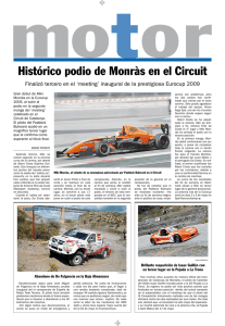 Histórico podio de Monràs en el Circuit